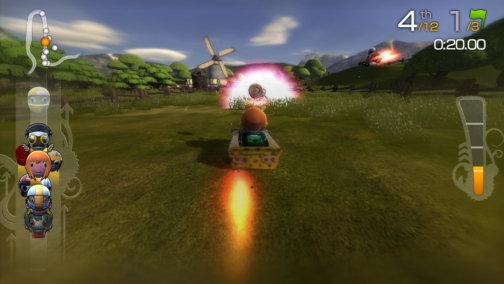 画像集#003のサムネイル/充実のクリエイトモードを搭載したアクションレースゲーム「ModNation 無限のカート王国」。PS3/PSPにて7月29日発売
