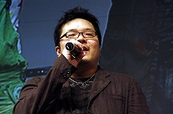 画像集#005のサムネイル/［TGS 2009］“自分の彼女”の似顔絵をミノ☆タロー氏に書いてもらえる抽選イベントも。「ラブプラス」の「デキシーズ 幕張出張所」レポート