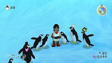 画像集#010のサムネイル/任天堂の新作Wiiウェア「ペンギン生活」,12月21日配信。流氷や離島などさまざまなエリアからペンギンを連れてきて雪原の牧場で一緒に暮らそう