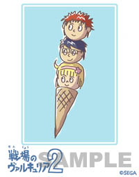 画像集#003のサムネイル/「戦場のヴァルキュリア2」，“学園祭”に参加してグッズを当てよう
