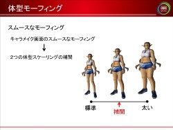 画像集#039のサムネイル/［CEDEC 2010］膨大なバリエーションをどう生み出すか。「ファンタシースターポータブル2」に見る，キャラクターメイクへのアプローチ