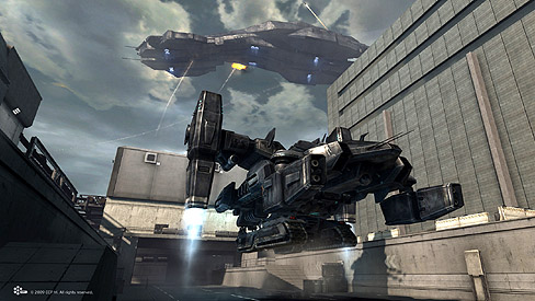 画像集#004のサムネイル/CCP，開発中の「DUST 514」の内容をファンイベントで発表。戦いの結果がEVE Onlineの世界に影響を与える驚きのマルチプレイFPSとは？