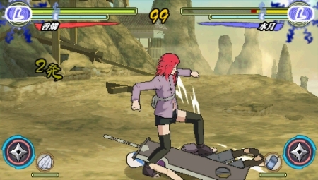 画像集#005のサムネイル/PSP対戦アクション「NARUTO-ナルト-疾風伝 ナルティメットアクセル３」最新情報，最大4人の通信対戦に対応し，2009年冬発売