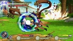 画像集#016のサムネイル/PSP対戦アクション「NARUTO-ナルト-疾風伝 ナルティメットアクセル３」最新情報，最大4人の通信対戦に対応し，2009年冬発売