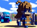 女性主人公も登場!「3Dドットゲームヒーローズ」,多彩な武器や巨大ボスなど最新情報が公開