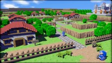 画像集#003のサムネイル/いきなり最強キャラでプレイできる“いにしえの勇者”が登場! 「3Dドットゲームヒーローズ」,ワールドマップやシェーダー魔法の情報も明らかに