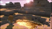 画像集#004のサムネイル/いきなり最強キャラでプレイできる“いにしえの勇者”が登場! 「3Dドットゲームヒーローズ」,ワールドマップやシェーダー魔法の情報も明らかに
