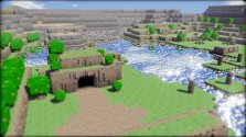 画像集#007のサムネイル/いきなり最強キャラでプレイできる“いにしえの勇者”が登場! 「3Dドットゲームヒーローズ」,ワールドマップやシェーダー魔法の情報も明らかに