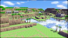 画像集#008のサムネイル/いきなり最強キャラでプレイできる“いにしえの勇者”が登場! 「3Dドットゲームヒーローズ」,ワールドマップやシェーダー魔法の情報も明らかに