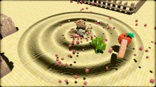 画像集#026のサムネイル/いきなり最強キャラでプレイできる“いにしえの勇者”が登場! 「3Dドットゲームヒーローズ」,ワールドマップやシェーダー魔法の情報も明らかに