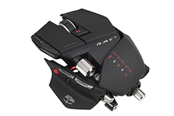 画像集#003のサムネイル/Mad Catz，近未来的デザインのゲーマー向けマウスにMMO向けモデルとワイヤレスモデルを追加。3月9日発売