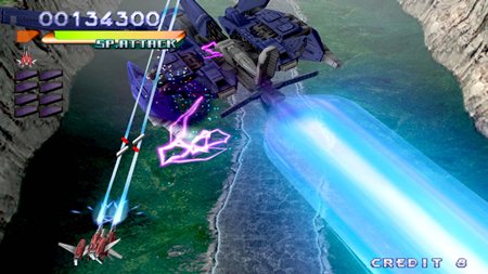 画像集#001のサムネイル/グラフィックスを強化しアーケード版を忠実に再現した「RAYSTORM HD」,Xbox 360版は5月5日から,PS3版は本日(5月6日)から配信
