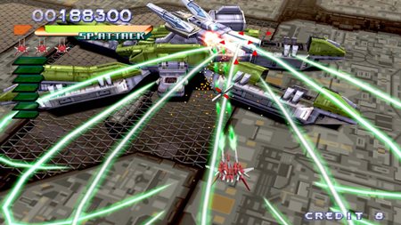 画像集#002のサムネイル/グラフィックスを強化しアーケード版を忠実に再現した「RAYSTORM HD」,Xbox 360版は5月5日から,PS3版は本日(5月6日)から配信