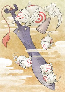 画像集#020のサムネイル/「大神伝 ～小さき太陽～」復元や爆発など，さまざまな効果を持つ「筆しらべ」を駆使して仕掛けを解いていこう