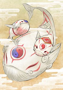 画像集#053のサムネイル/「大神伝 ～小さき太陽～」復元や爆発など，さまざまな効果を持つ「筆しらべ」を駆使して仕掛けを解いていこう