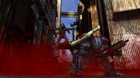 画像集#003のサムネイル/［TGS 2009］オープンワールドでの自由なプレイが魅力「ライオットアクト2」デモ＆体験会