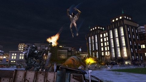 画像集#004のサムネイル/［TGS 2009］オープンワールドでの自由なプレイが魅力「ライオットアクト2」デモ＆体験会