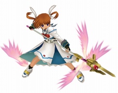 画像集#015のサムネイル/なのはファン待望のゲーム化が決定! 「魔法少女リリカルなのはA's PORTABLE -THE BATTLE OF ACES-」,2010年1月21日に発売
