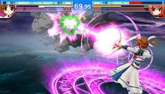 画像集#006のサムネイル/「魔法少女リリカルなのはA's PORTABLE -THE BATTLE OF ACES-」に「リインフォース」と「八神はやて」が参戦。バトルシステムの詳細も明らかに