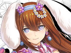 牧瀬紅莉栖が四季をテーマにしたコスプレで登場。描き下ろしイラストを使ったグッズが当たる「STEINS;GATE」のオンラインくじ,8月17日に発売