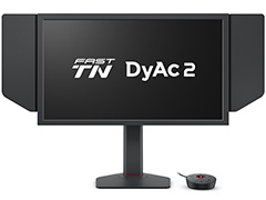 最大リフレッシュレートが600Hzに達したeスポーツ向けディスプレイ「XL2586X+」がBenQ ZOWIEから登場