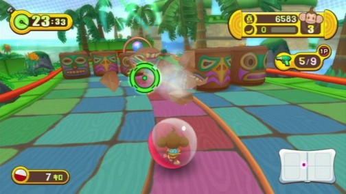 画像集#004のサムネイル/息の合ったコンビネーションで「きょうりょくプレイ」に挑め! Wii「スーパーモンキーボール アスレチック」の最新情報を掲載