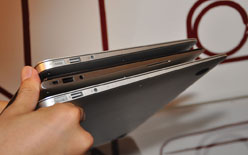 画像集#009のサムネイル/［COMPUTEX］ASUS，超薄型ノートPCに199ドルのEee PC，そして「スマートフォンを内蔵できるタブレット」を発表【19：45頃更新】