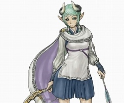 画像集#006のサムネイル/「白騎士物語 -光と闇の覚醒-」亡国の公女ミウと,彼女を守る猛き将軍スカーダイン。新たなキャラクターや進化した戦闘システムを紹介