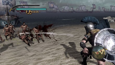 画像集#006のサムネイル/「TROY無双」のキャラクター成長要素を紹介。必殺攻撃や武器投げなどで派手に敵を倒して“Kleos”を手に入れろ