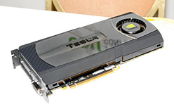 画像集#003のサムネイル/NVIDIA，「Fermi」の実機を公開。FermiアーキテクチャベースのDX11 GPUをトップ・トゥ・ボトムで展開へ