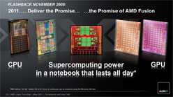 画像集#005のサムネイル/AMD,Fusion APU「A-Series」のノートPC向けモデルを正式発表。アブダビで開催された説明会の内容を基に,特徴を整理してみる