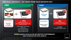 画像集#032のサムネイル/AMD,Fusion APU「A-Series」のノートPC向けモデルを正式発表。アブダビで開催された説明会の内容を基に,特徴を整理してみる