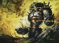 今回のテーマは金属の次元。TCG「Magic: The Gathering」,明日発売を迎える最新拡張セット「ミラディンの傷跡」の魅力に触れてきた