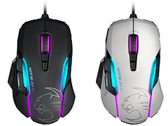 ROCCAT,新型ゲーマー向けマウス「Kone AIMO」を11月23日に国内発売。新しいイルミネーションシステムとボタン配置が特徴
