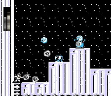 画像集#007のサムネイル/「ロックマン10 宇宙からの脅威!!」,雷を落とす雷雲を放つものなどバリエーション豊かな特殊武器から4種類を紹介