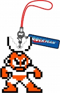 画像集#002のサムネイル/ドット絵「ロックマン」やあのボスキャラ達のストラップ第2弾が登場