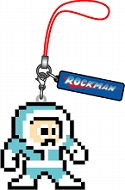 画像集#004のサムネイル/ドット絵「ロックマン」やあのボスキャラ達のストラップ第2弾が登場