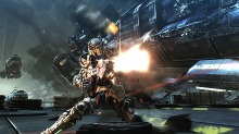 画像集#013のサムネイル/時間の流れを遅くする“ARモード”の活用術も。PS3/Xbox 360用シューティングアクション「VANQUISH」の最新情報第2弾が公開に
