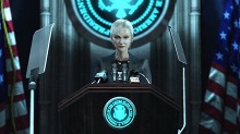 画像集#026のサムネイル/時間の流れを遅くする“ARモード”の活用術も。PS3/Xbox 360用シューティングアクション「VANQUISH」の最新情報第2弾が公開に