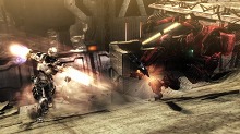 画像集#029のサムネイル/時間の流れを遅くする“ARモード”の活用術も。PS3/Xbox 360用シューティングアクション「VANQUISH」の最新情報第2弾が公開に