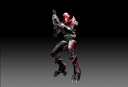 画像集#038のサムネイル/時間の流れを遅くする“ARモード”の活用術も。PS3/Xbox 360用シューティングアクション「VANQUISH」の最新情報第2弾が公開に