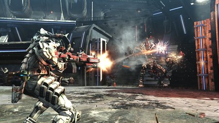 画像集#029のサムネイル/「VANQUISH」登場人物や行く手を阻む強敵,武器などの情報が公開。予約特典で強力な武器3種が入手できるダウンロードコードが付属