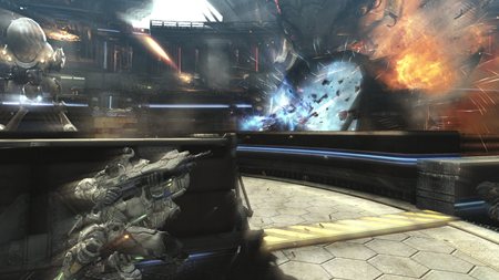 画像集#031のサムネイル/「VANQUISH」登場人物や行く手を阻む強敵,武器などの情報が公開。予約特典で強力な武器3種が入手できるダウンロードコードが付属