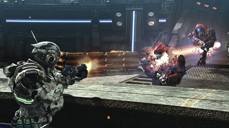 画像集#037のサムネイル/「VANQUISH」登場人物や行く手を阻む強敵,武器などの情報が公開。予約特典で強力な武器3種が入手できるダウンロードコードが付属