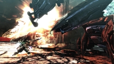画像集#009のサムネイル/いよいよ本日発売の「VANQUISH」。“BLADEシステム”によって生まれる武装群と,プレイヤーの行く手を阻む巨大兵器“バザード”を大紹介