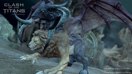 画像集#010のサムネイル/敵はギリシャ神話の怪物達。「CLASH OF THE TITANS：タイタンの戦い」は新作映画「タイタンの戦い」の世界をゲーム化した作品だ