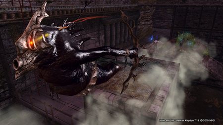 画像集#011のサムネイル/失われた魔人のちからを取り戻して旅をする。「Majin(仮)」,ストーリーや独特のイメージで描かれたフィールド設定画などが公開