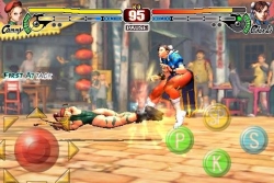 画像集#008のサムネイル/ザンギエフとキャミィ，本日参戦。iPhone/iPod touch版「ストリートファイターIV」のアップデートが開始に