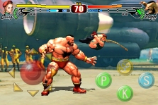 画像集#013のサムネイル/ザンギエフとキャミィ，本日参戦。iPhone/iPod touch版「ストリートファイターIV」のアップデートが開始に