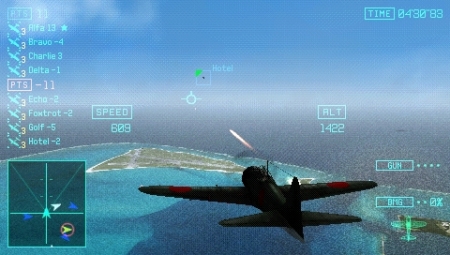 画像集#008のサムネイル/現代の東京上空に“ゼロ戦”が飛び交う「エースコンバットX2 ジョイントアサルト」，シリーズ初登場となる「レシプロ機」はどのような活躍を見せるのか